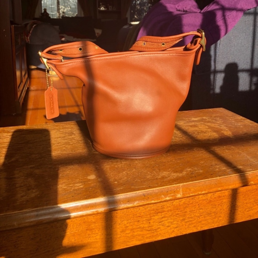 ✨1997 COACH MAGGIE MINI COACH BUCKET BAG✨